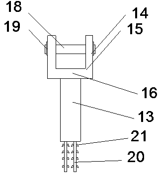 Large-formwork lifting-type construction method of shear wall and cylinder concrete structure