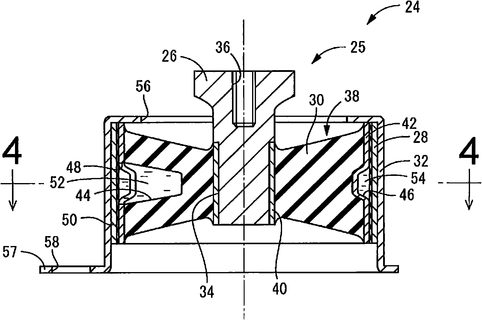 Power unit support structure