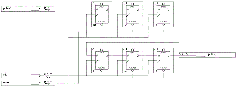 A phase detection and frequency multiplication logic circuit with error prevention mechanism