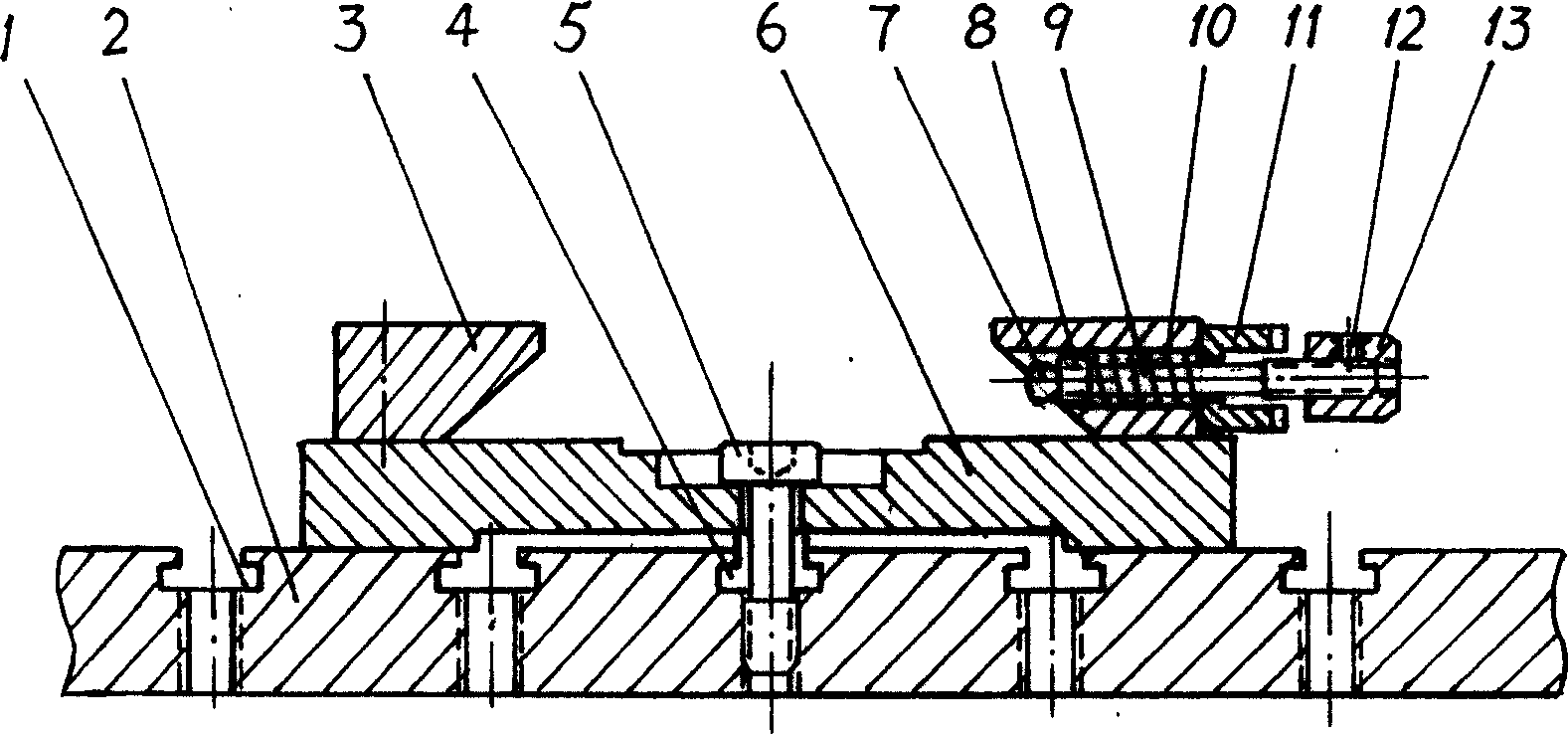 Optical alignment quick positioning tacking device