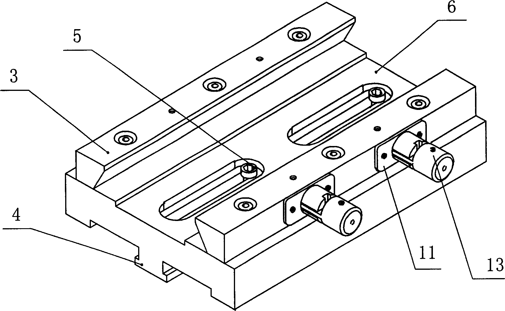 Optical alignment quick positioning tacking device