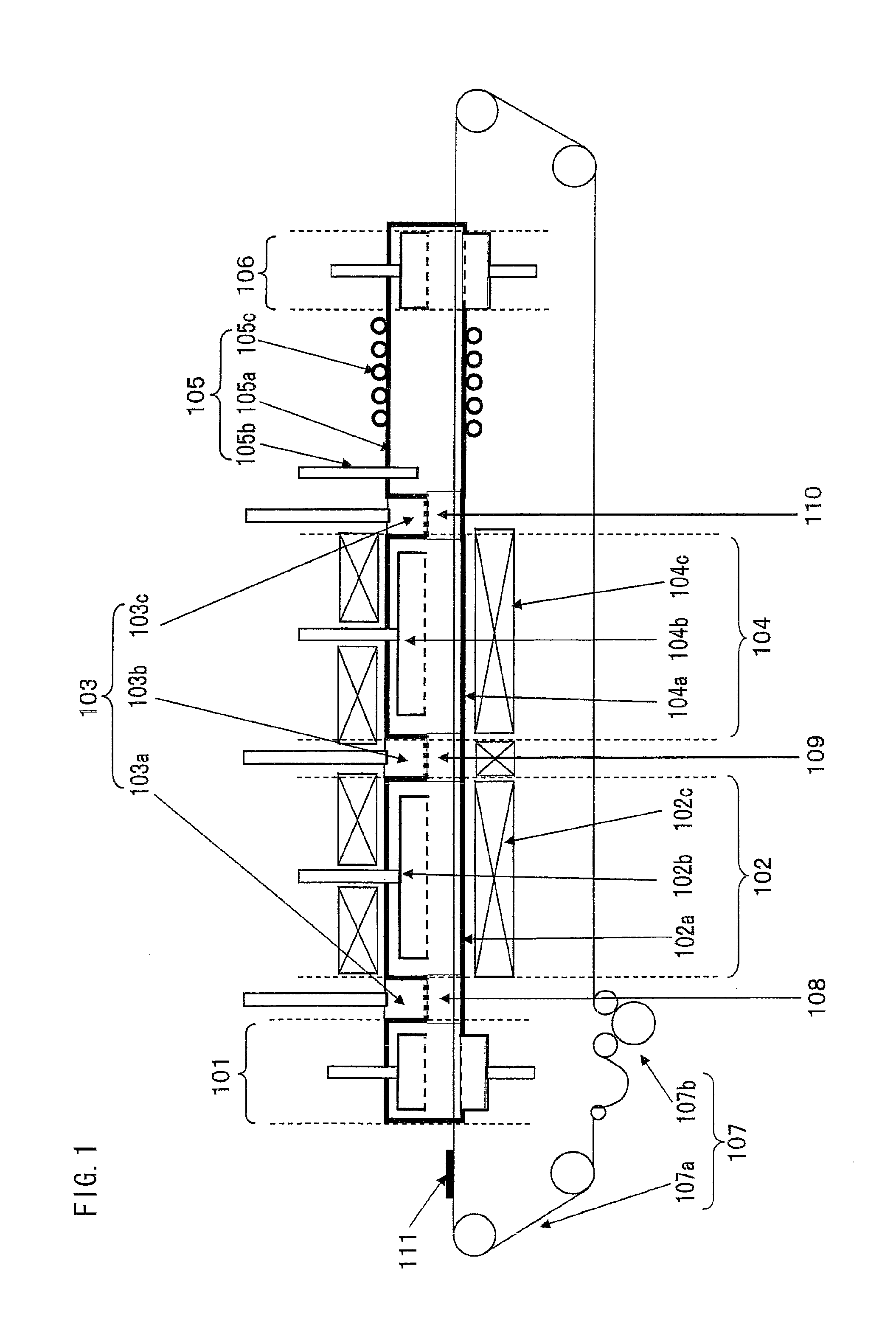 Apparatus and method for producing aligned carbon-nanotube aggregates