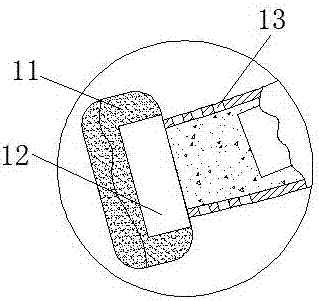 Accident injury prevention external auditory canal cleaning pipe