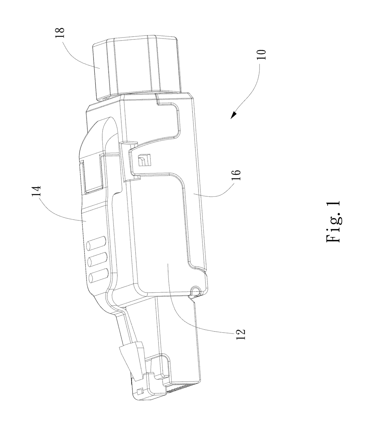 RJ-45 plug for high frequency applications