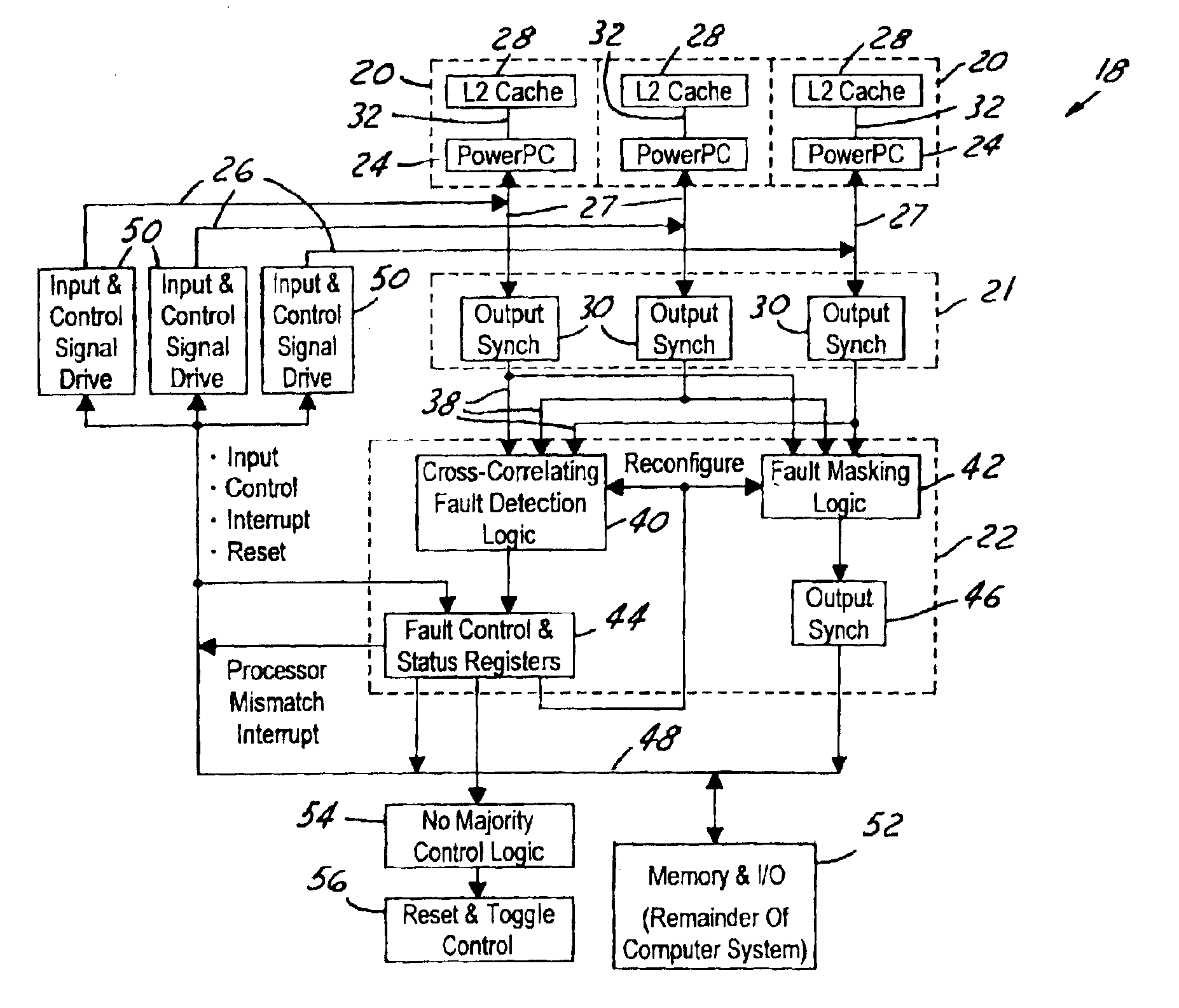 Fault tolerant processing architecture