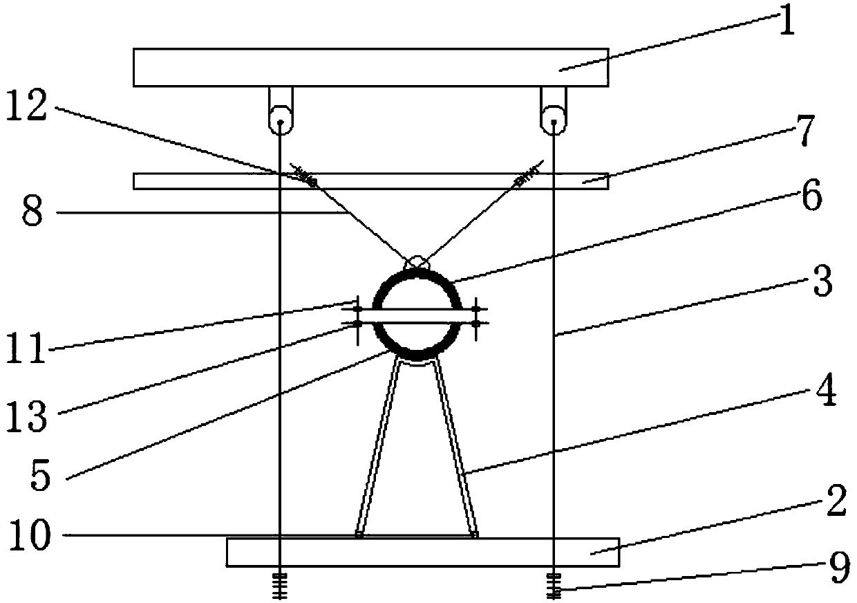 Pipeline mounting support