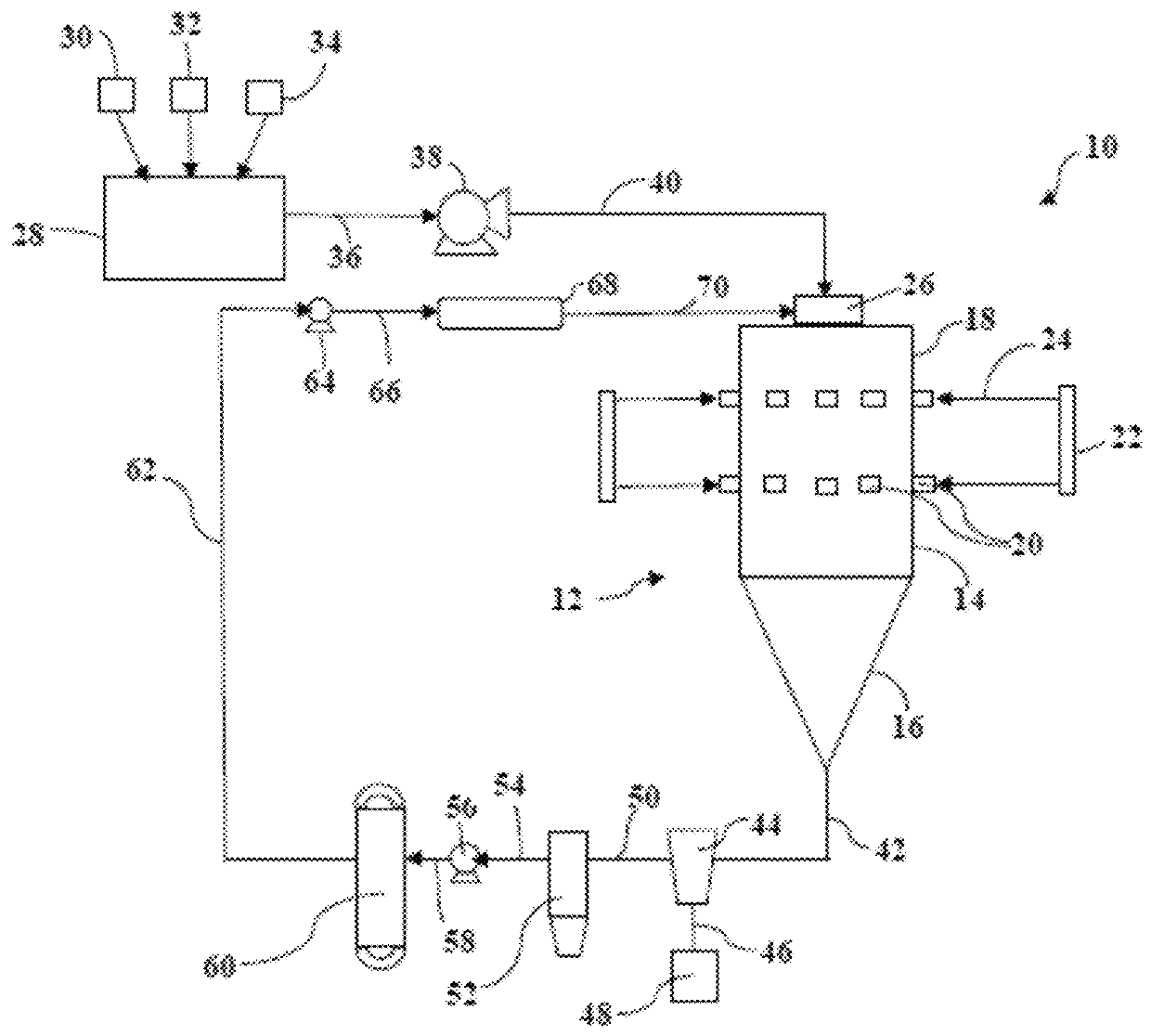 Ultrahigh efficiency spray drying apparatus and process