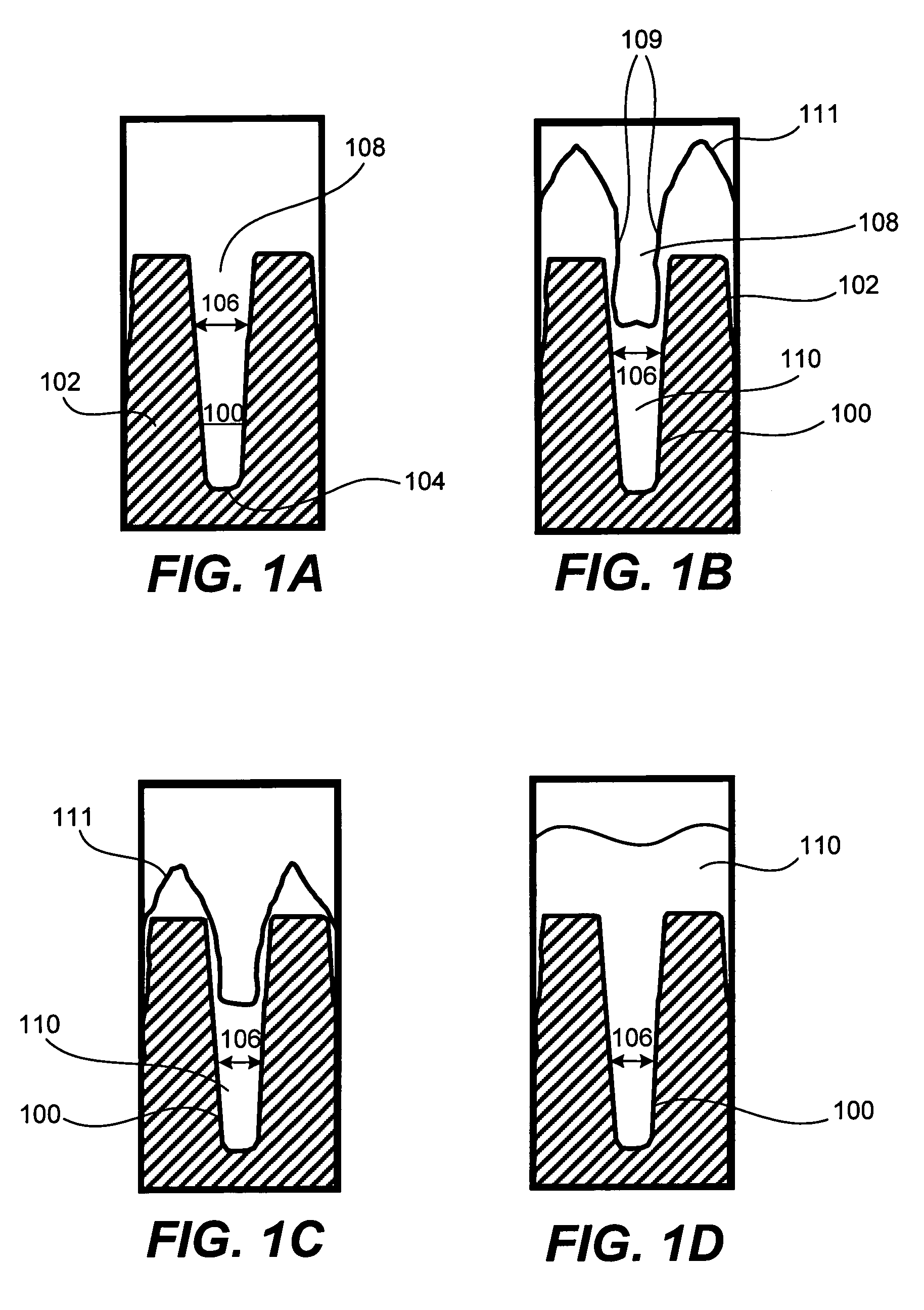 Helium-based etch process in deposition-etch-deposition gap fill