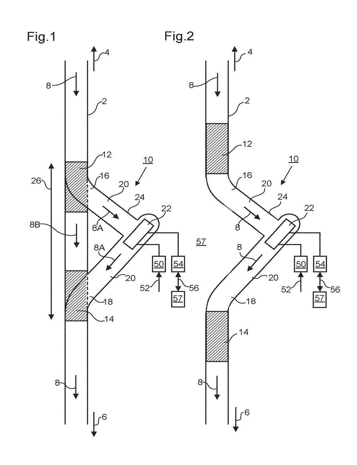 Mechanical circulatory support device with centrifugal impeller designed for implantation in the descending aorta