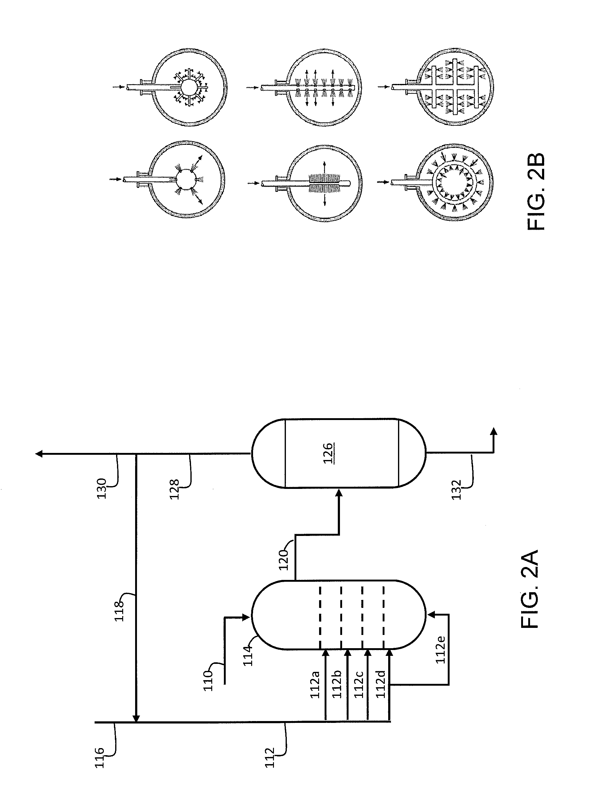 Slurry bed hydroprocessing and system using feedstock containing dissolved hydrogen