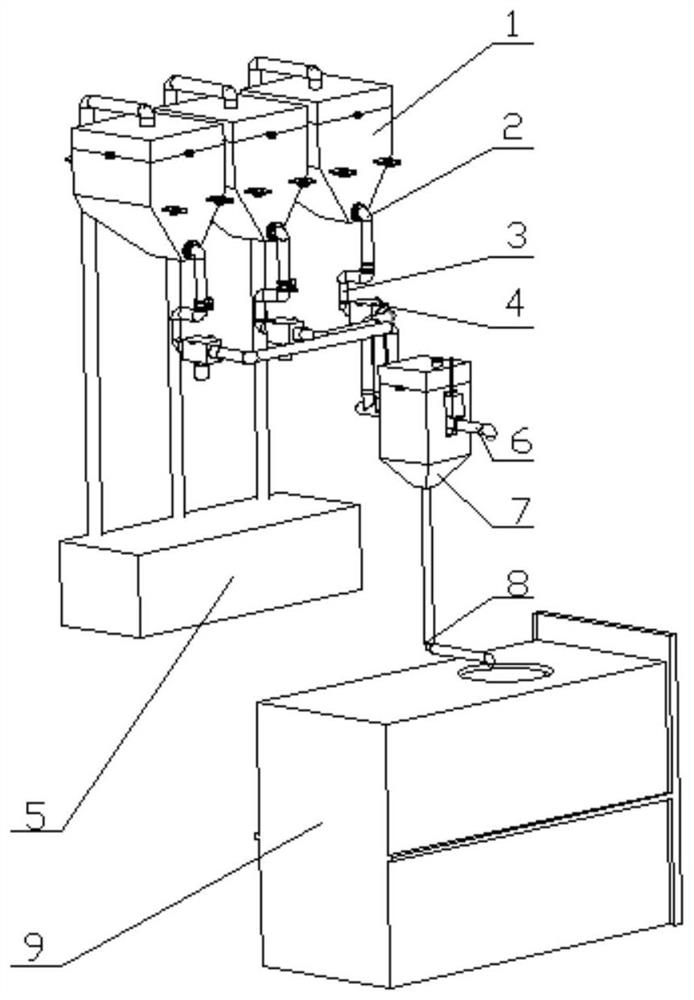 Pipeline self-cleaning and maintenance system of nfc fruit drink machine and its control method