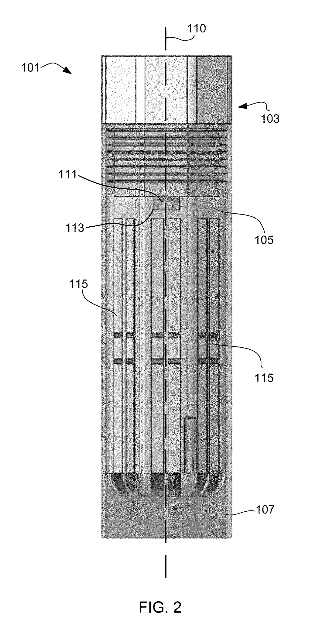 Biological fluid testing device