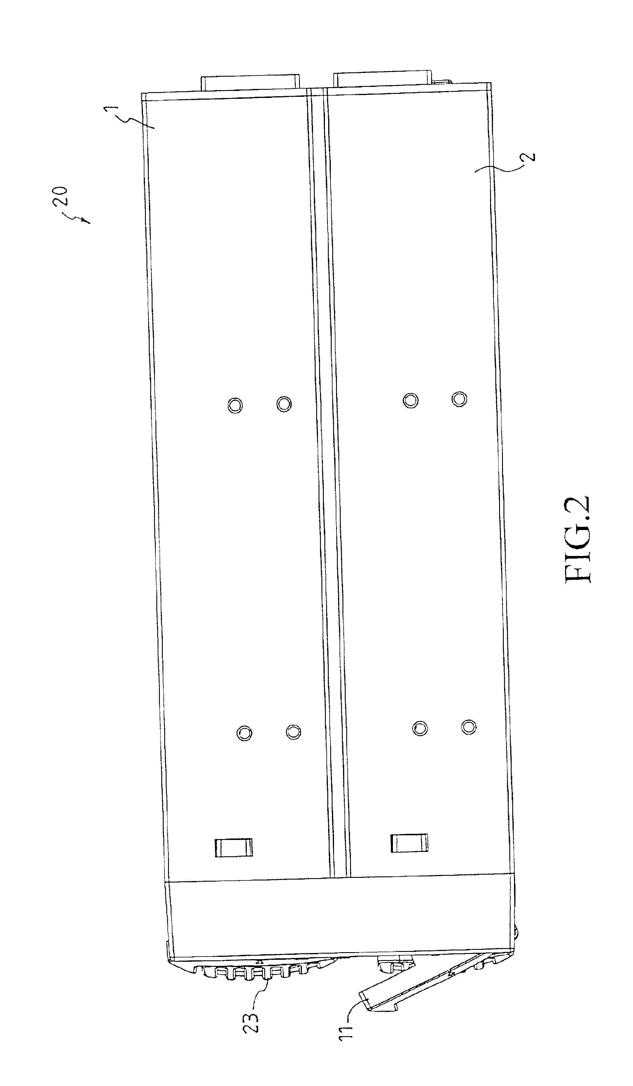 Automated disk-ejection apparatus and disk array having the same