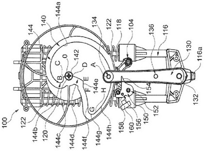 A spring energy storage jumping mechanism