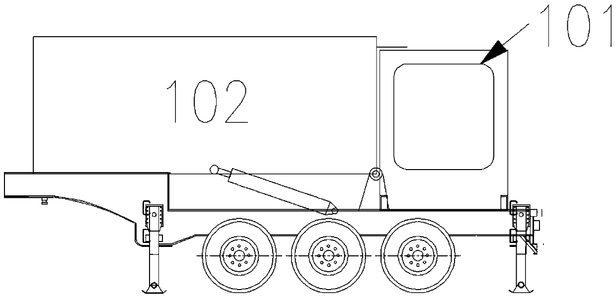 Method for mobile power generation system