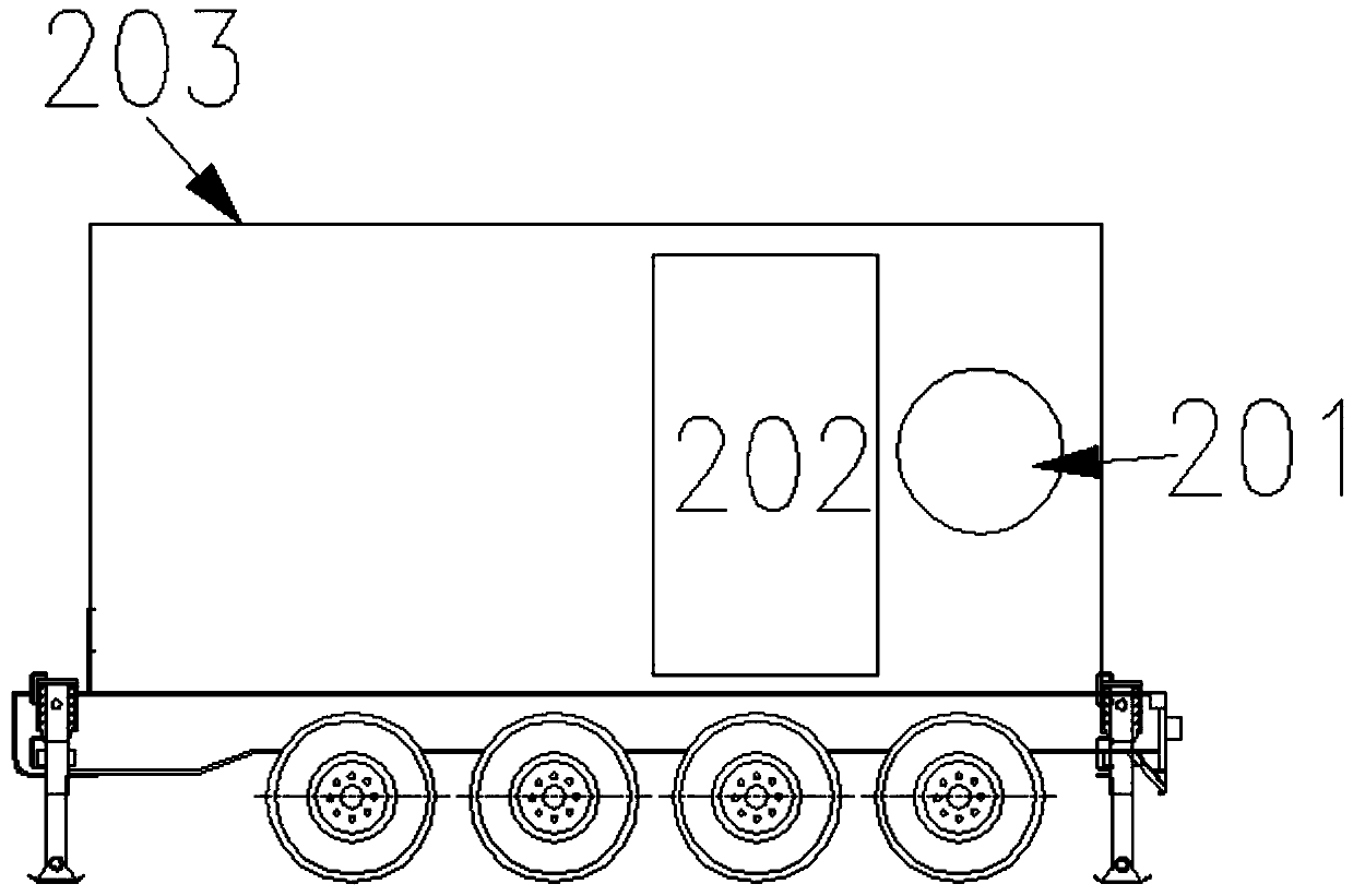 Method for mobile power generation system