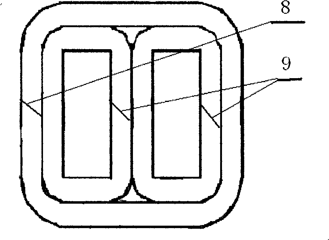 Dry power transformer