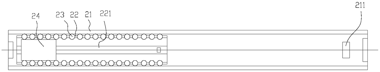 Sliding door mechanism used for electric oven and electric oven