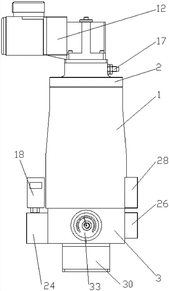 Automatic cleaning filter