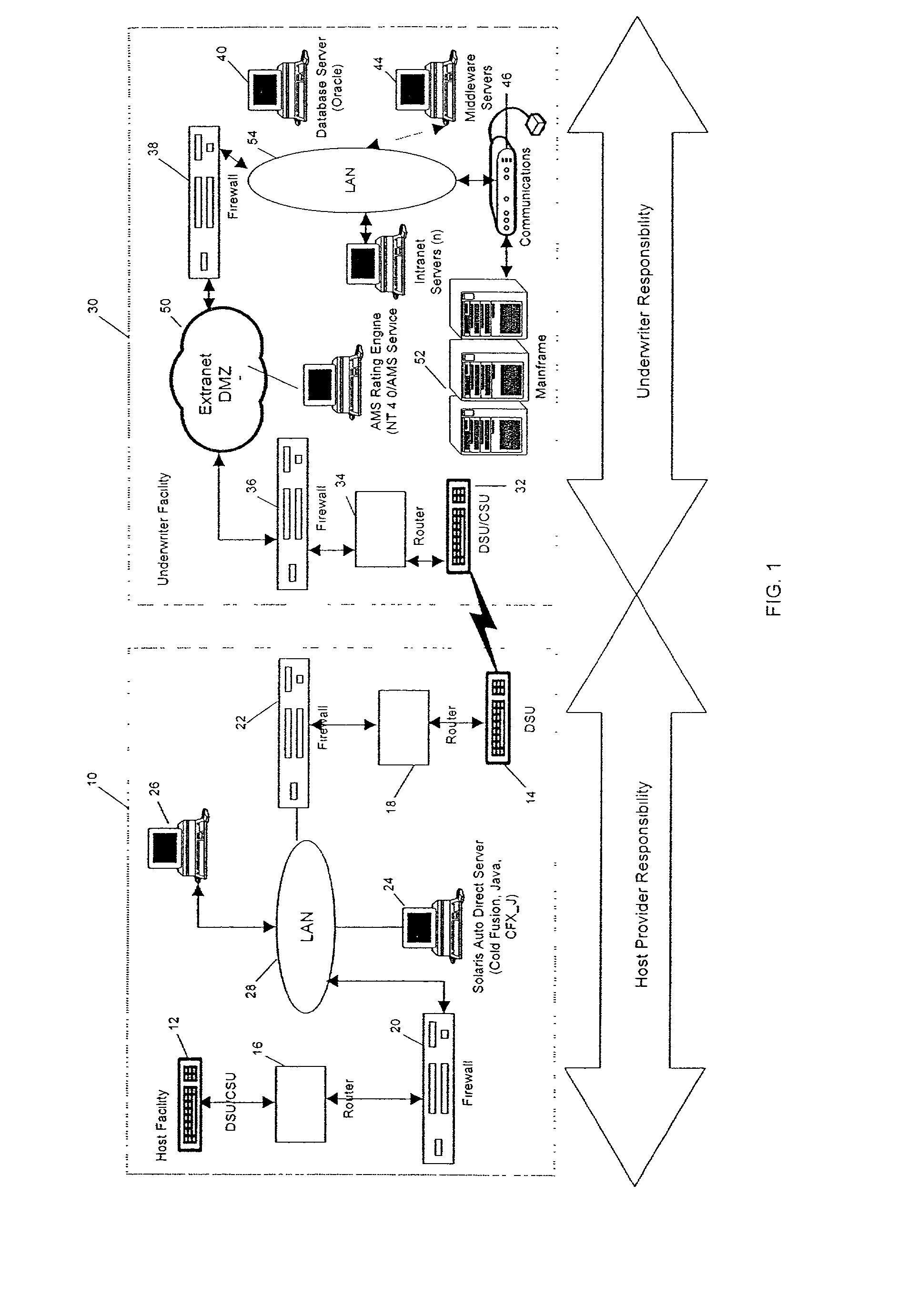 Method and system for furnishing an on-line quote for an insurance product