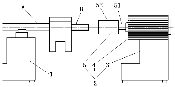 Floating grinding device and method of steel jacket for side rolling resistant torsion bar device