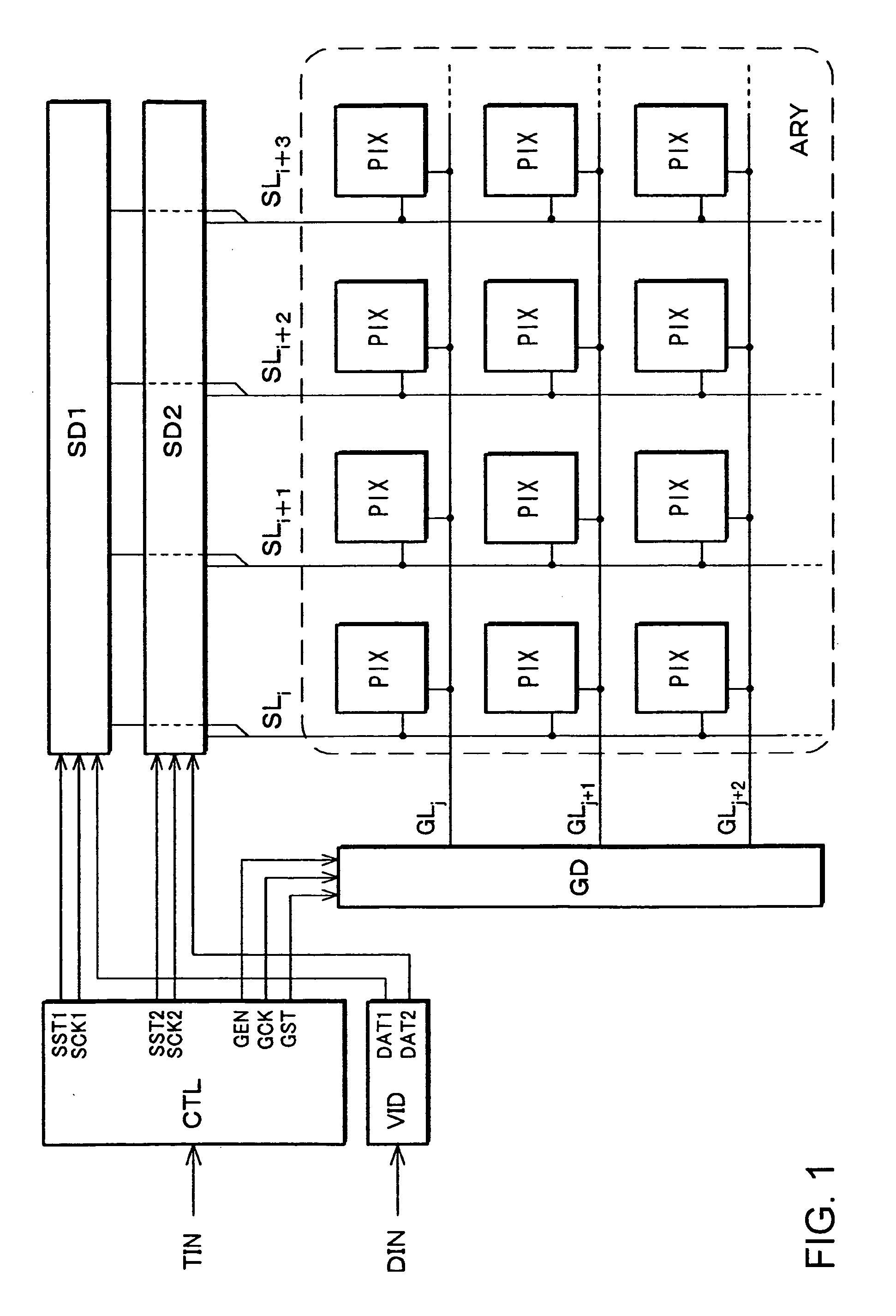 Data signal line drive circuit, drive circuit, image display device incorporating the same, and electronic apparatus using the same