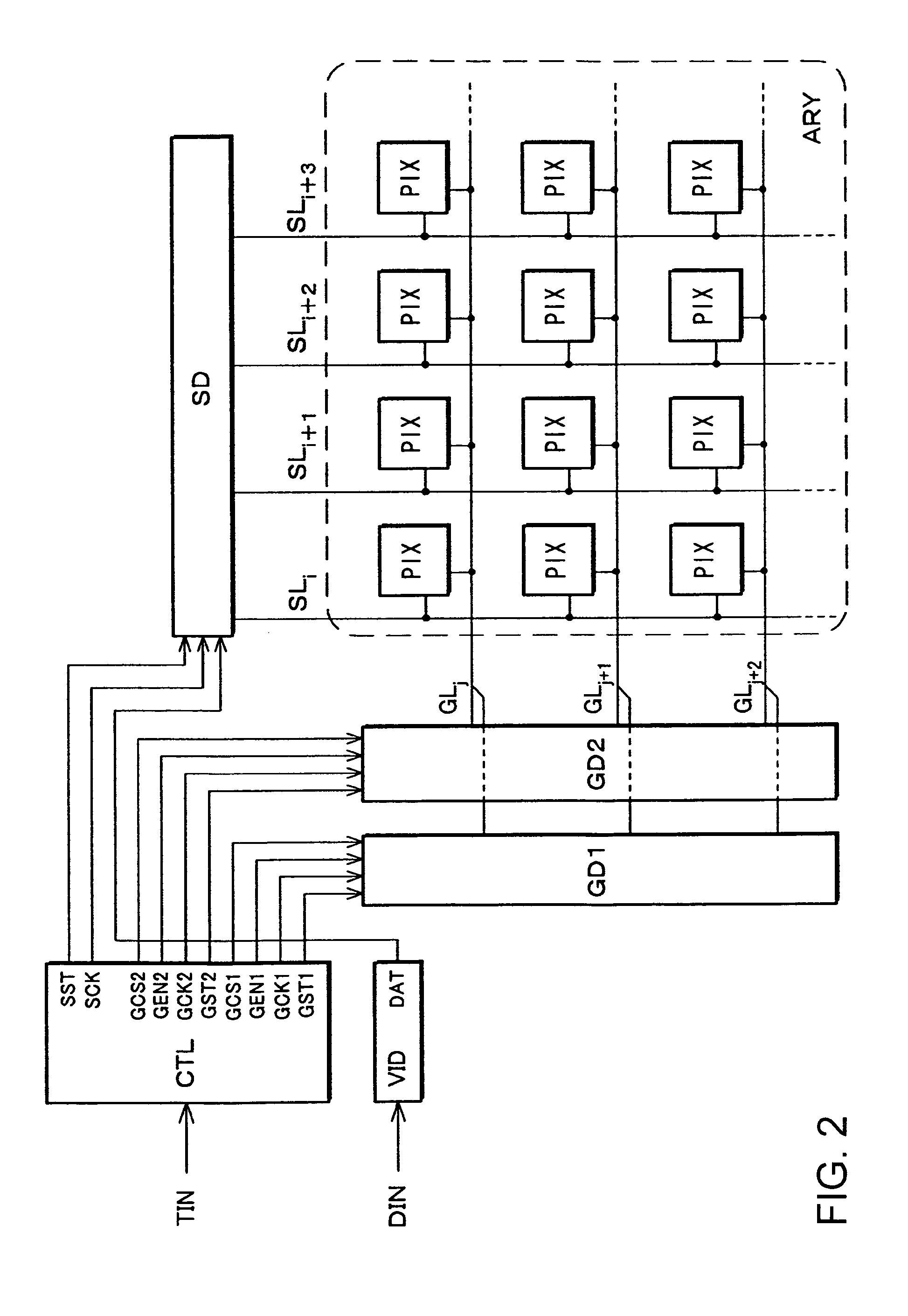 Data signal line drive circuit, drive circuit, image display device incorporating the same, and electronic apparatus using the same