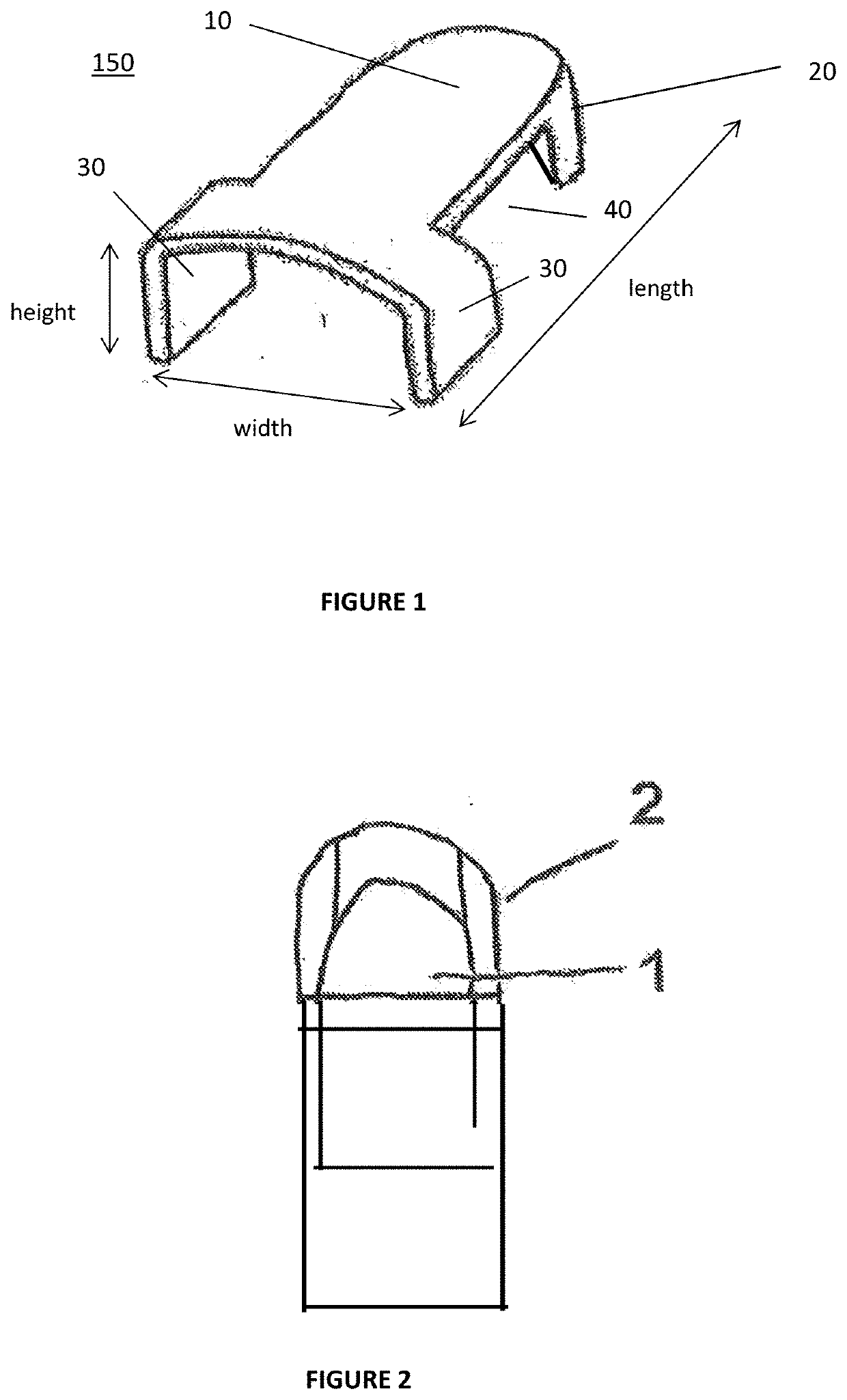 Protection element or attachment for safety glove fingers