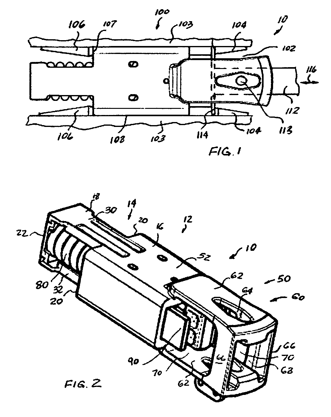 Friction draft gear housing having a removable end wall