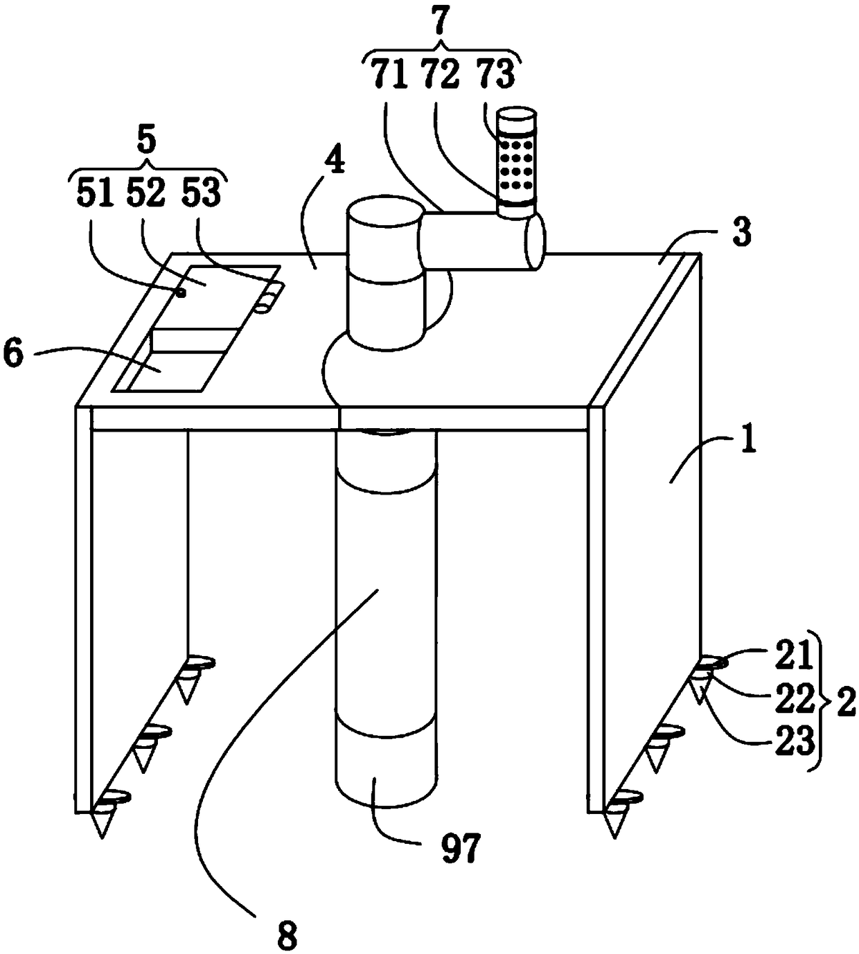 Soil sampling device