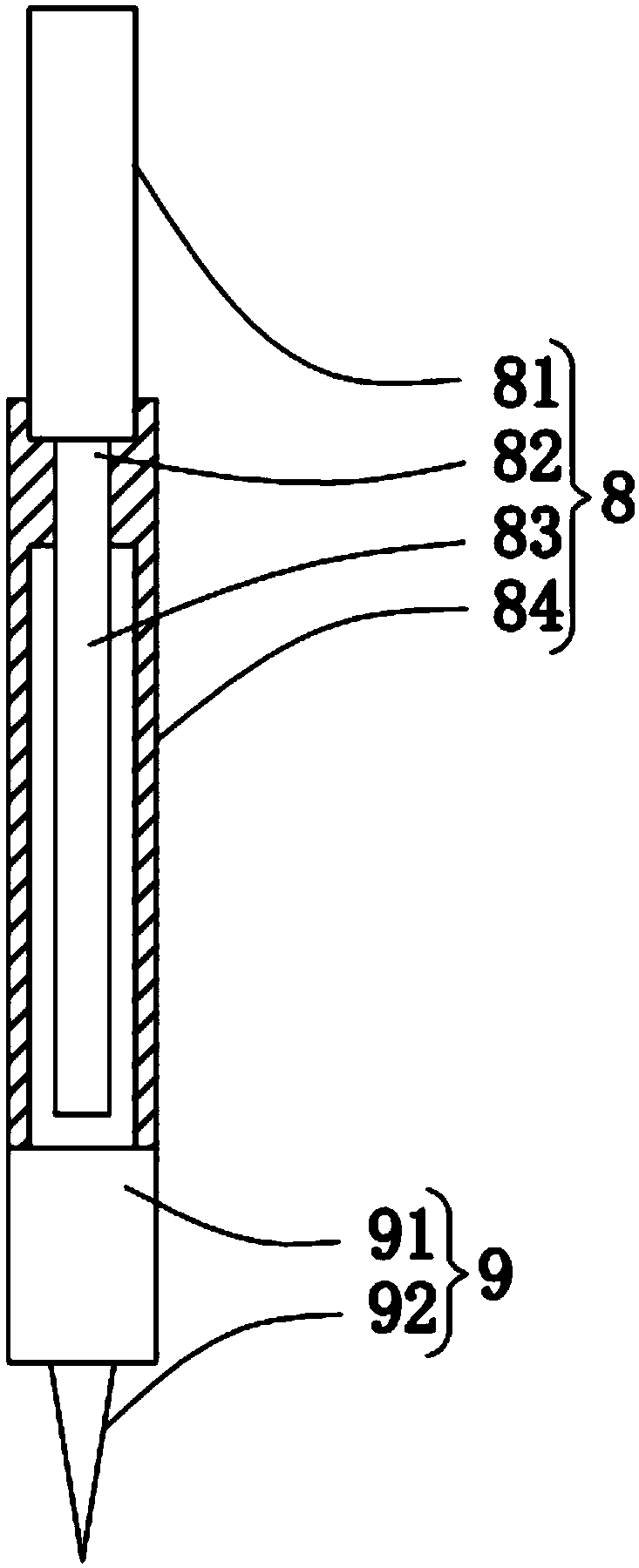 Soil sampling device