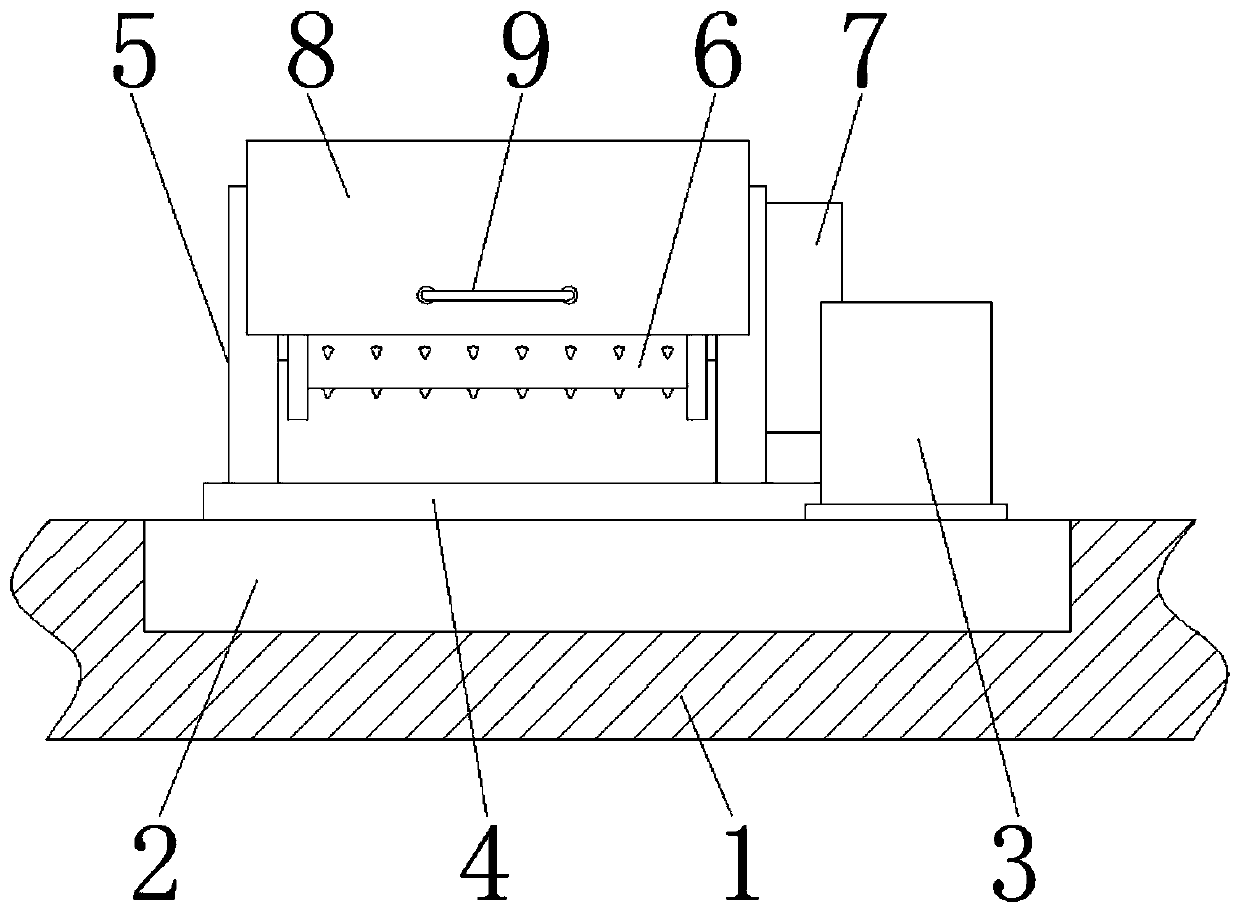 Ship mooring device with position adjusting and winding functions