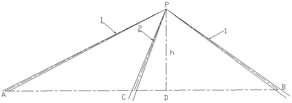 Unmanned aerial vehicle visual positioning method and device based on airport runway