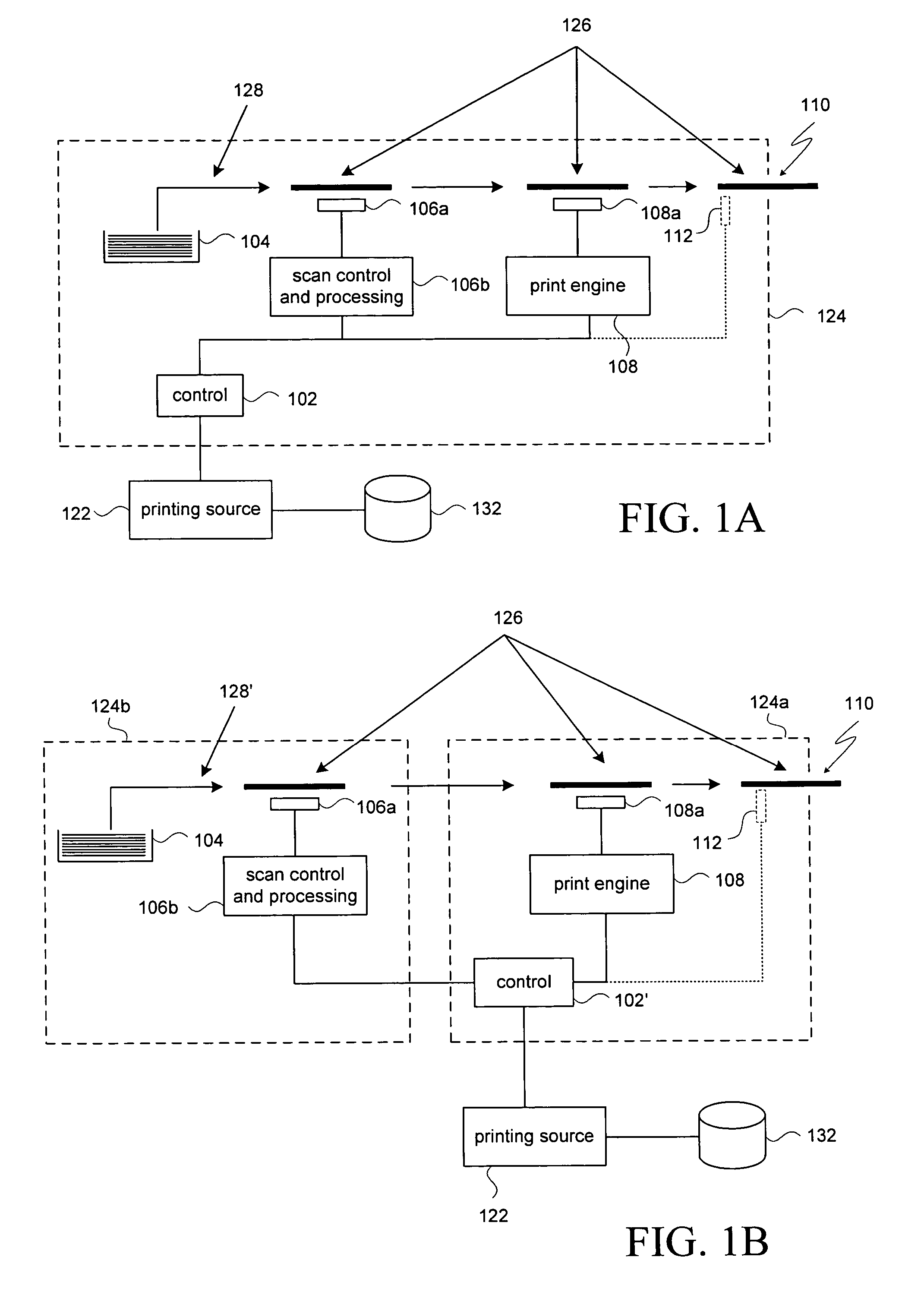 Techniques for printing with integrated paper sheet identification