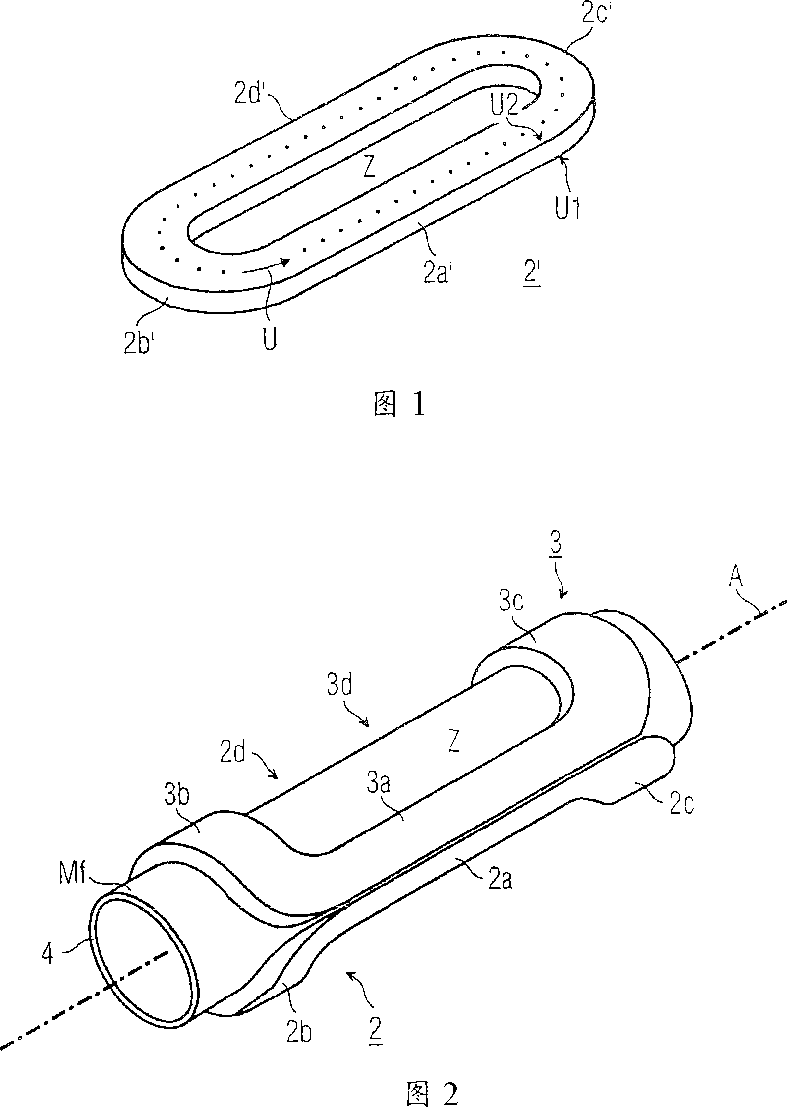 Saddle-shaped coil winding using superconductors, and method for the production thereof