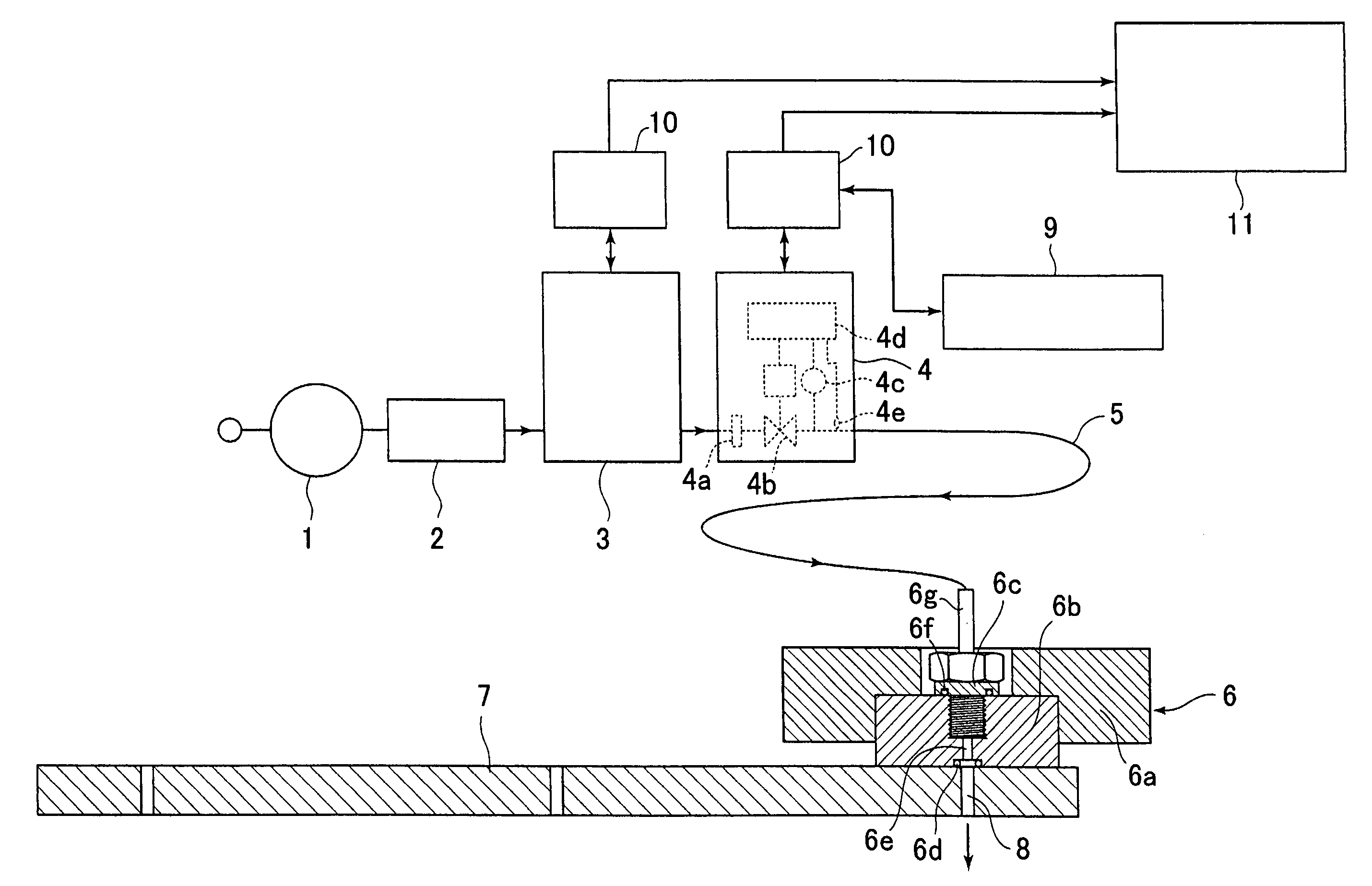 Small hole diameter automatic measuring apparatus, small hole diameter measurement method, and shower plate manufacturing method