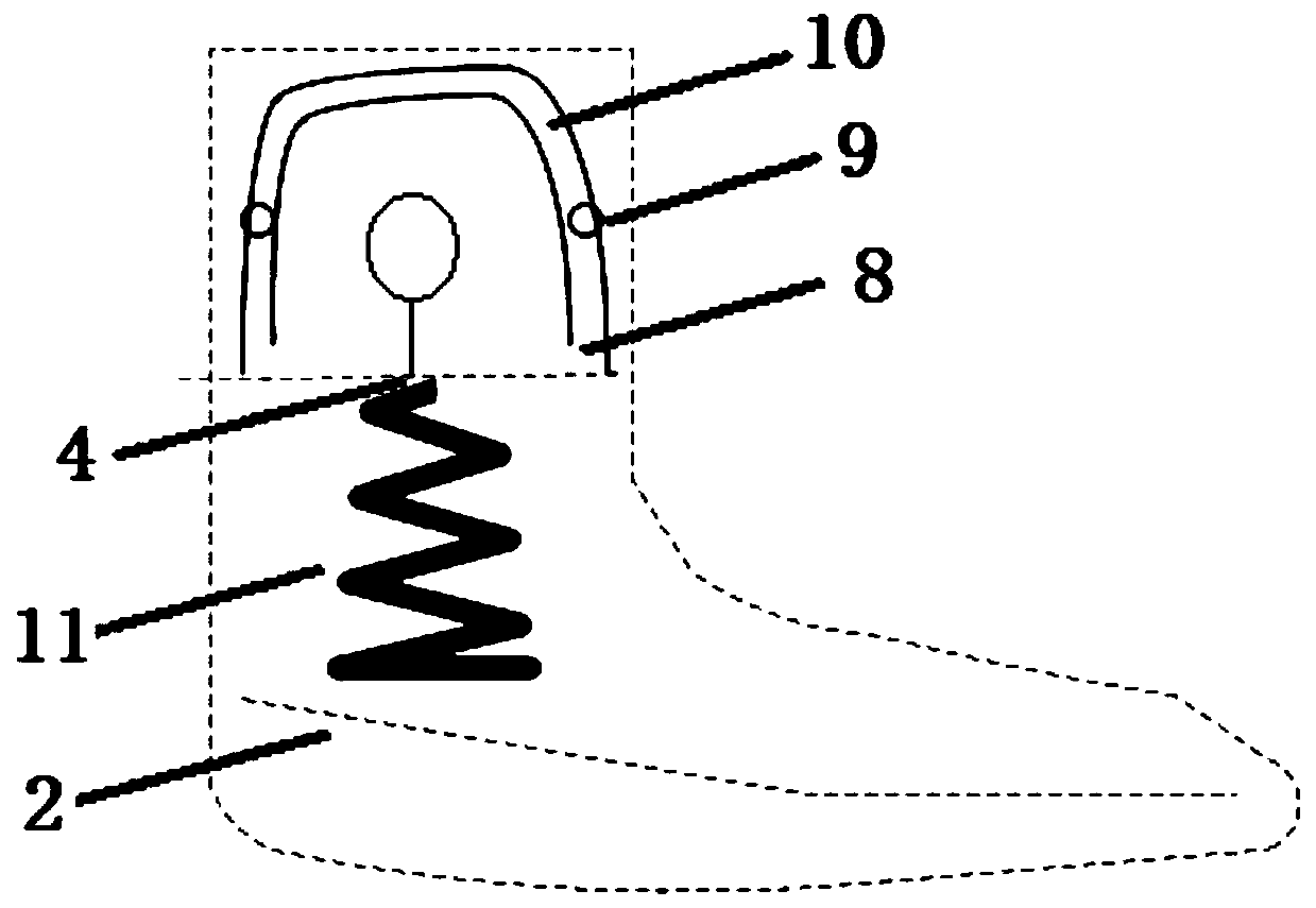 Low-energy artificial limb