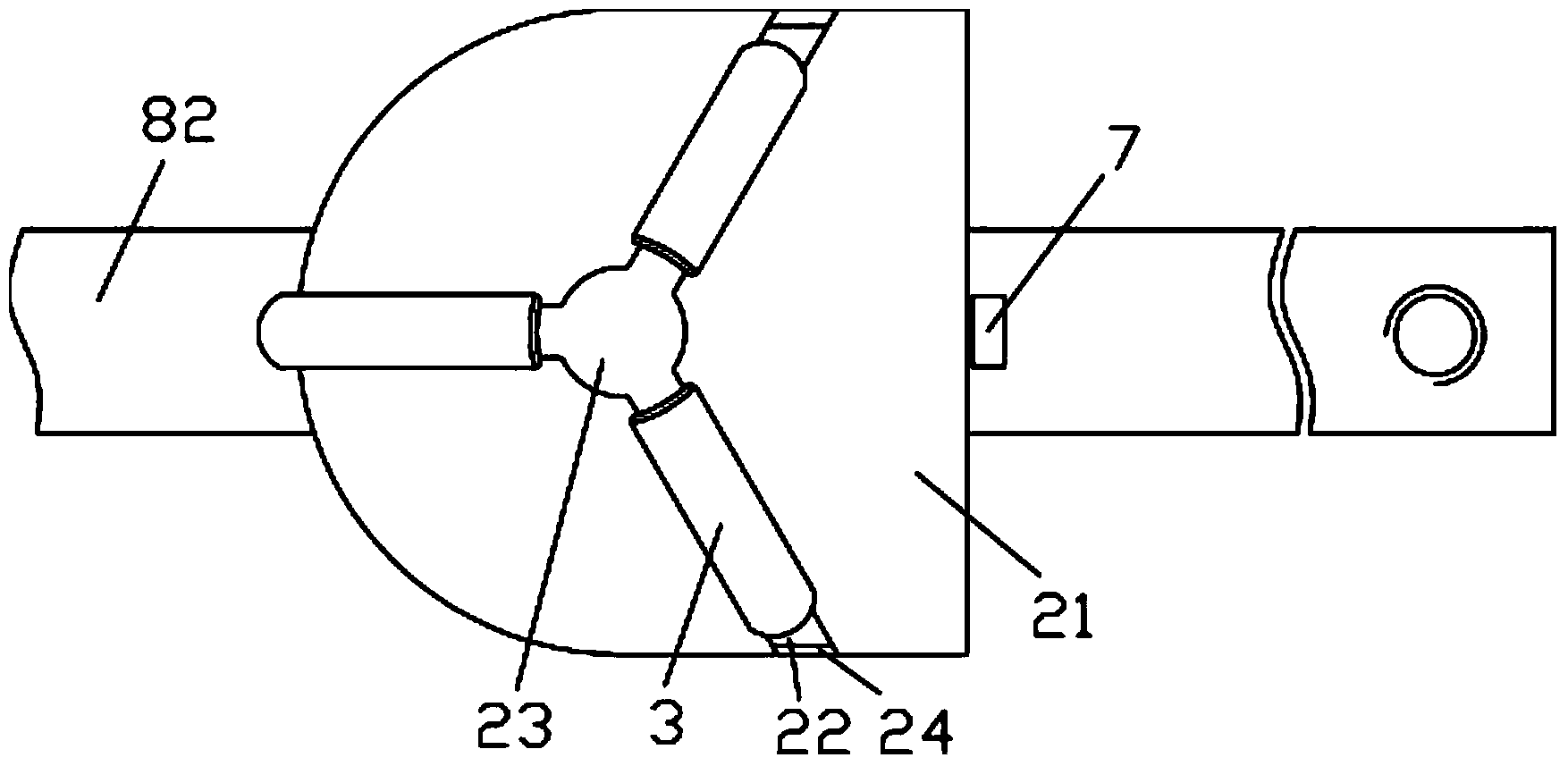 Detachable pipe wrench