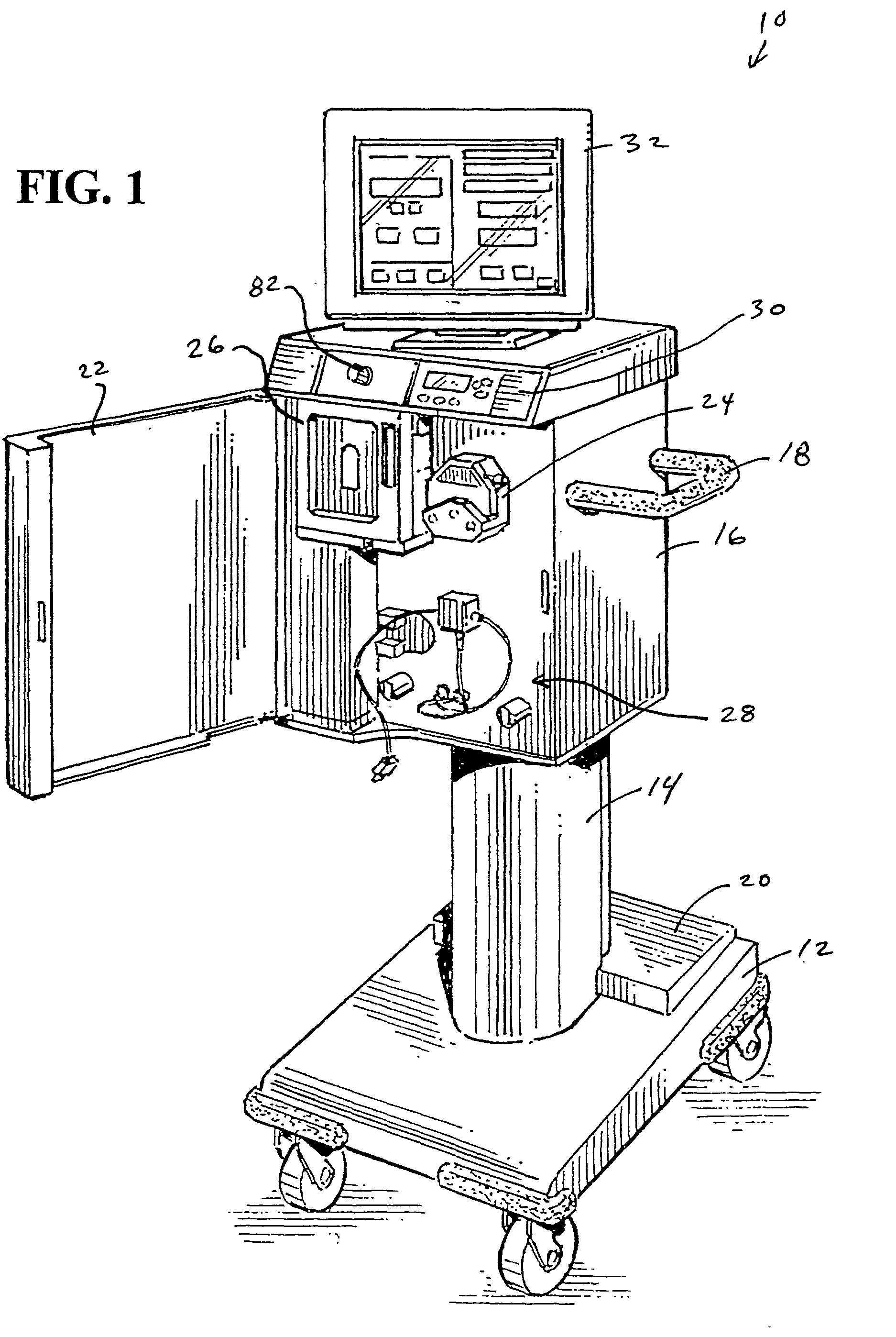 Disposable cartridge for producing gas-enriched fluids