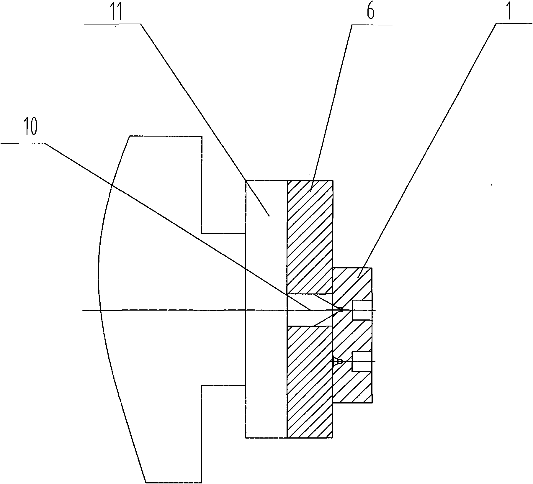 Process for manufacturing press-forming mould for simultaneously manufacturing a plurality of parts