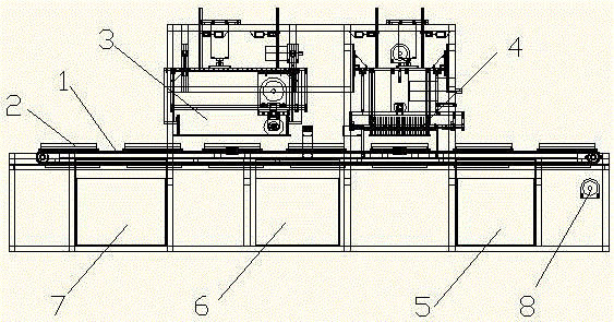 A bean product cutting equipment with mold plate cleaning