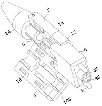 Novel waterproof wire harness device of automobile