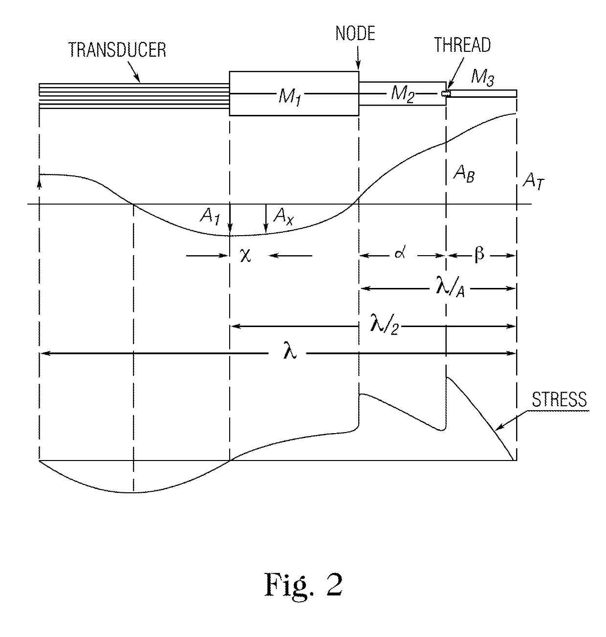 Single piece connecting member and work tip for surgical hand piece