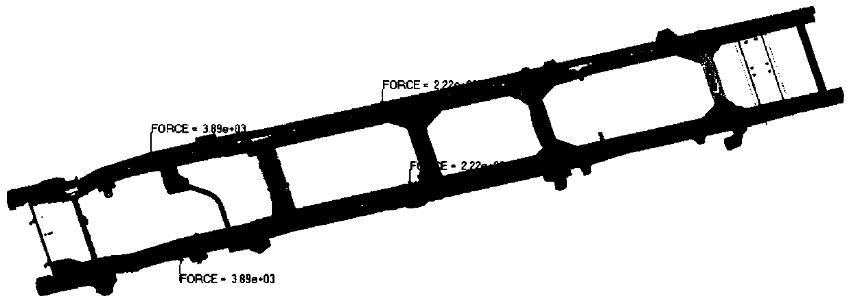 Lightweight optimization method for automobile frame