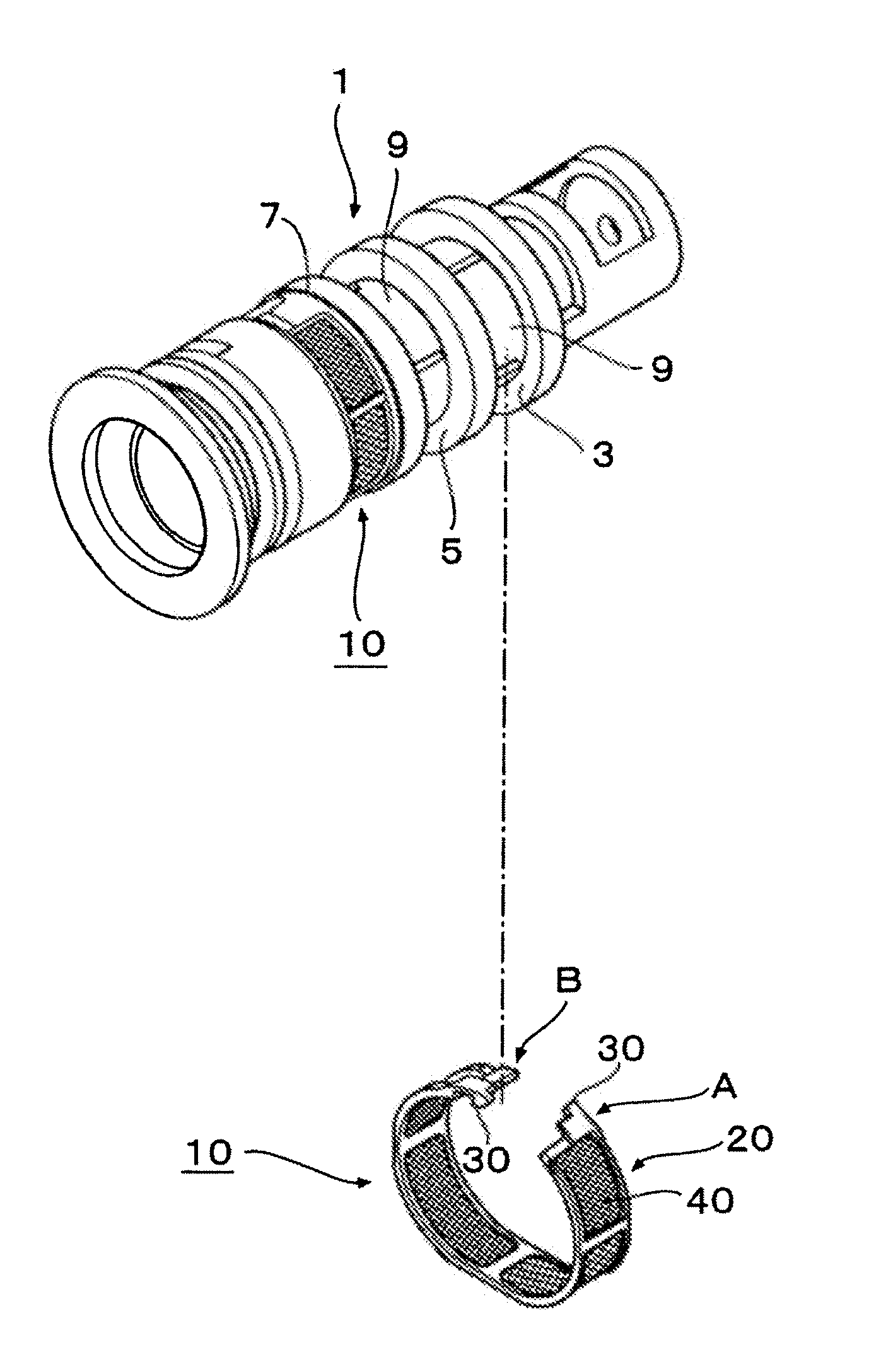 Control valve filter device