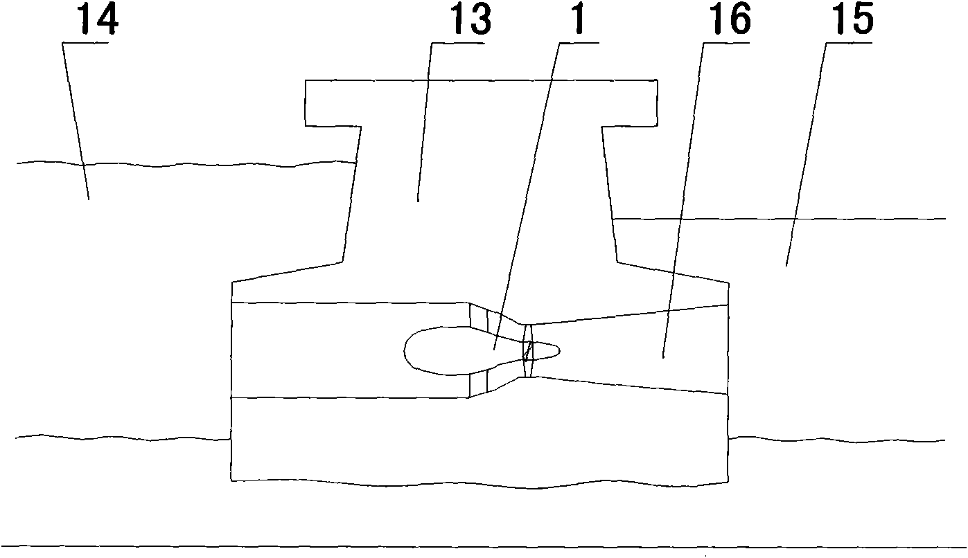 Two-way six-mode tide generating set