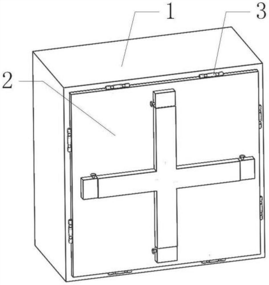 Switch cabinet convenient to open