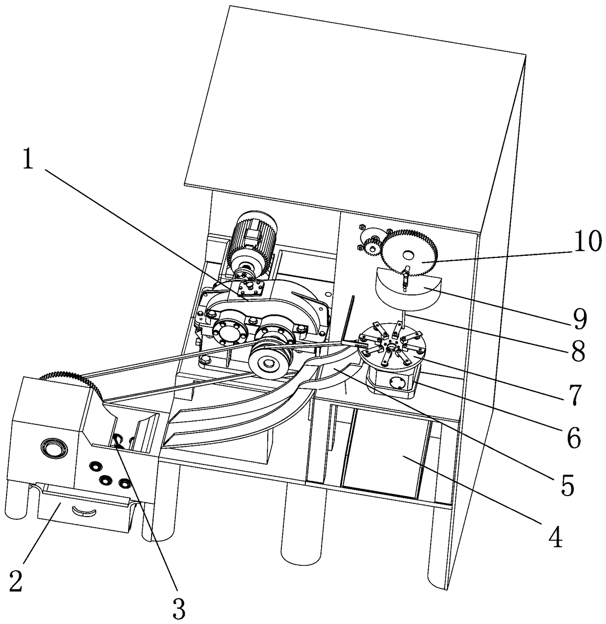 Hawthorn core removal and slicing machine