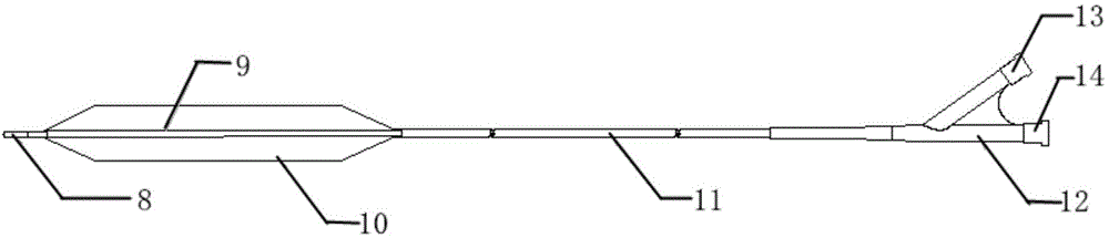 Balloon catheter applied to OCT (optical coherence tomography) endoscopic scanning imaging, use method and OCT imaging system