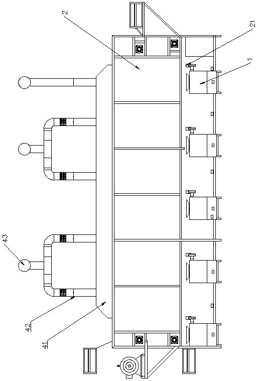 An automatic roasting device for betel nut tobacco and fruit